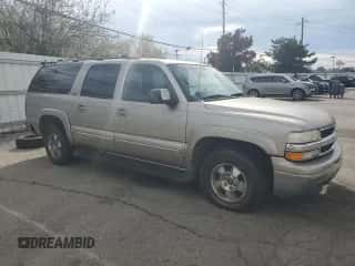 2001 Chevrolet Suburban LT z VIN 3GNFK16TX1G229401, wystawiony jako Copart lot #82693105 z przebiegiem Nie podano mil oraz Szkoda całkowita • Salvage title. Historia ofert i sprzedaży dostępna na DreamBid. Obrazek 4.