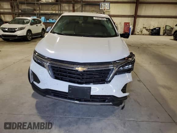 2022 Chevrolet Equinox LT с VIN 3GNAXUEV4NL310150, выставлен на аукционе Copart как лот 71531025 с пробегом 45 515 миль миль и Списание • Salvage title. История ставок и продаж доступна на DreamBid. Изображение 5.