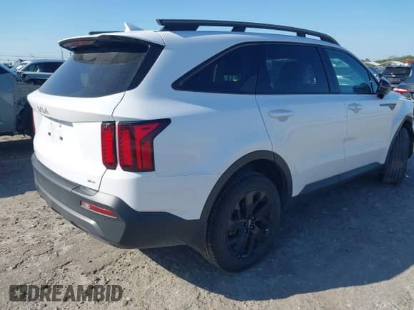 2023 Kia Sorento X-Line S with VIN 5XYRLDLC7PG216279, listed as a IAAI auction lot 41700095 with 21,370 mi miles and . Bid and sale history available at DreamBid. Image 4.