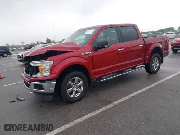 2018 Ford F-150 XL z VIN 1FTEW1EG5JFC42345, wystawiony jako IAAI lot #43305086 z przebiegiem 53 843 mil mil oraz . Historia ofert i sprzedaży dostępna na DreamBid. Obrazek 19.