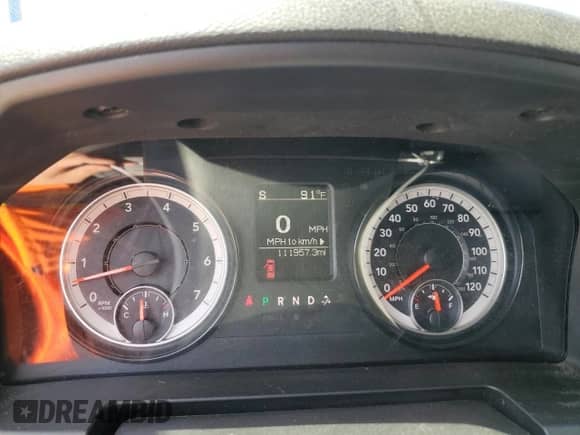 2021 Ram 1500 SLT with VIN 1C6RR7TT0MS516405, listed as a Copart auction lot 53067845 with 111,957 mi miles and Salvage title. Bid and sale history available at DreamBid. Image 9.