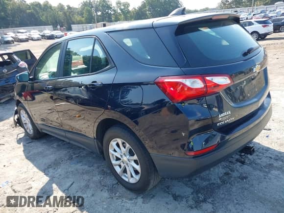 2020 Chevrolet Equinox LS with VIN 3GNAXHEV8LS731198, listed as a IAAI auction lot 43146740 with 82,183 mi miles and . Bid and sale history available at DreamBid. Image 3.