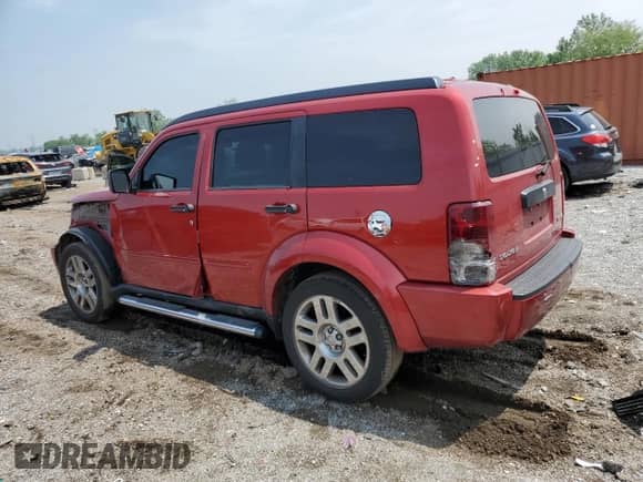 2010 Dodge Nitro Heat with VIN 1D4PT4GK4AW156936, listed as a Copart auction lot 59654555 with 194,045 mi miles and Salvage title. Bid and sale history available at DreamBid. Image 2.