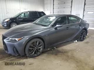 2025 Lexus IS 350 F Sport z VIN JTHBZ1E20S5038573, wystawiony jako Copart lot #67395965 z przebiegiem 3 111 mil mil oraz Szkoda całkowita • Salvage title. Historia ofert i sprzedaży dostępna na DreamBid. Obrazek 1.