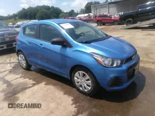 2017 Chevrolet Spark LS with VIN KL8CA6SA8HC768573, listed as a IAAI auction lot 36823098 with 119,297 mi miles and . Bid and sale history available at DreamBid. Image 1.