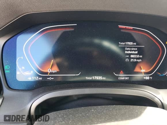 2022 BMW 4 Series 430i с VIN WBA53AP08NCJ06319, выставлен на аукционе Copart как лот 73209604 с пробегом Не указан миль и Списание • Salvage title. История ставок и продаж доступна на DreamBid. Изображение 9.