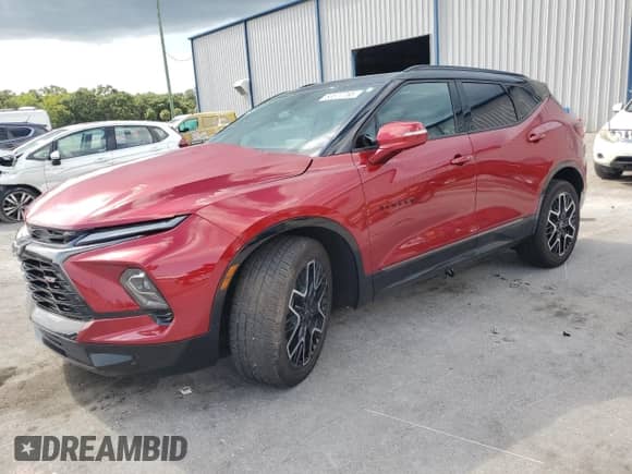 2024 Chevrolet Blazer RS with VIN 3GNKBERS0RS210714, listed as a Copart auction lot 60377765 with 15,915 mi miles and Non repairable. Bid and sale history available at DreamBid. Image 1.