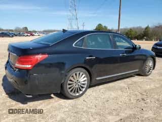 2014 Hyundai Equus Signature z VIN KMHGH4JH4EU076013, wystawiony jako Copart lot #45709725 z przebiegiem 146 861 mil mil oraz Szkoda całkowita • Salvage title. Historia ofert i sprzedaży dostępna na DreamBid. Obrazek 3.