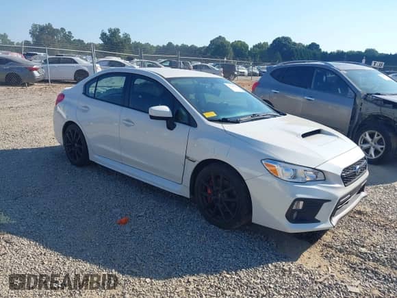 2020 Subaru WRX Premium with VIN JF1VA1B68L9809701, listed as a IAAI auction lot 43120526 with 25,678 mi miles and . Bid and sale history available at DreamBid. Image 1.