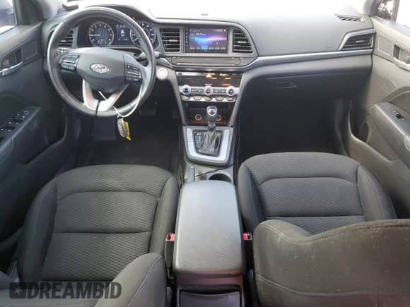 2020 Hyundai Elantra Value Edition with VIN KMHD84LF9LU105873, listed as a Copart auction lot 87247845 with 54,598 mi miles and Salvage title. Bid and sale history available at DreamBid. Image 8.