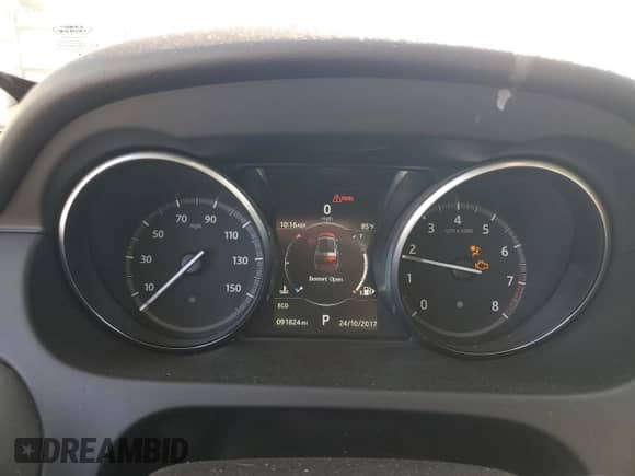 2017 Land Rover Discovery Sport SE with VIN SALCP2BGXHH654007, listed as a Copart auction lot 81884675 with 91,824 mi miles and Salvage title. Bid and sale history available at DreamBid. Image 9.