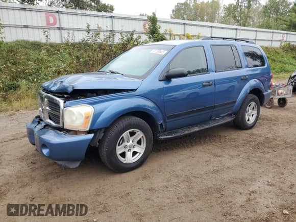 2006 Dodge Durango SLT with VIN 1D4HB48NX6F151649, listed as a Copart auction lot 81760685 with 197,260 mi miles and Non repairable. Bid and sale history available at DreamBid. Image 1.