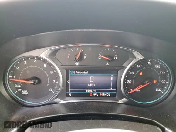 2020 Chevrolet Equinox LT with VIN 3GNAXKEV5LL191011, listed as a Copart auction lot 71119535 with 65,957 mi miles and Clean title. Bid and sale history available at DreamBid. Image 9.