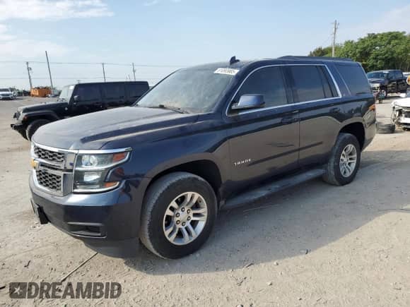 2017 Chevrolet Tahoe LT with VIN 1GNSKBKC4HR158569, listed as a Copart auction lot 81093985 with 110,932 mi miles and Clean title. Bid and sale history available at DreamBid. Image 1.