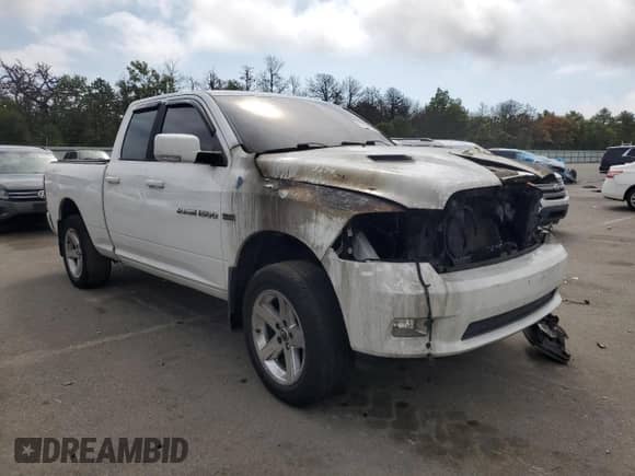 2012 Ram 1500 Sport with VIN 1C6RD7HT8CS276526, listed as a Copart auction lot 69821095 with Not provided miles and Salvage title. Bid and sale history available at DreamBid. Image 4.