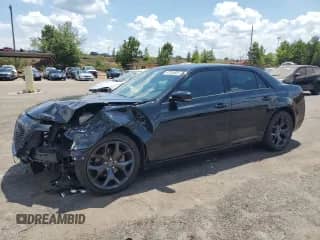 2023 Chrysler 300 S with VIN 2C3CCABG4PH599855, listed as a Copart auction lot 62233805 with 21,955 mi miles and Salvage title. Bid and sale history available at DreamBid. Image 1.