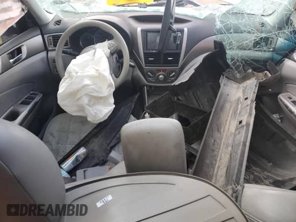 2009 Subaru Forester X with VIN JF2SH63629H711798, listed as a Copart auction lot 80114475 with 187,670 mi miles and Salvage title. Bid and sale history available at DreamBid. Image 8.