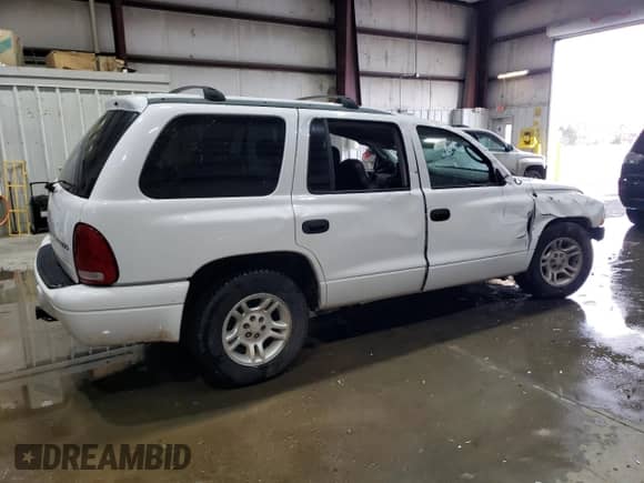 2003 Dodge Durango Sport with VIN 1D4HR38NX3F501525, listed as a Copart auction lot 42102945 with 157,967 mi miles and Non repairable. Bid and sale history available at DreamBid. Image 3.
