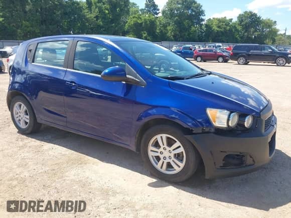 2013 Chevrolet Sonic LT with VIN 1G1JC6SB5D4217726, listed as a IAAI auction lot 42594861 with 145,626 mi miles and . Bid and sale history available at DreamBid. Image 1.