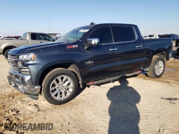 2020 Chevrolet Silverado 1500 LTZ с VIN 3GCUYGEDXLG319324, выставлен на аукционе Copart как лот 87757995 с пробегом 52 255 миль миль и Списание • Salvage title. История ставок и продаж доступна на DreamBid. Изображение 1.