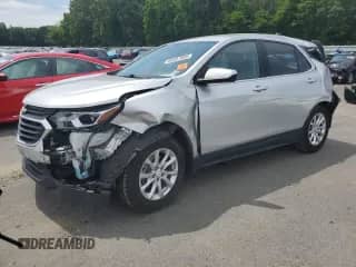 2020 Chevrolet Equinox LT с VIN 3GNAXUEV2LS528221, выставлен на аукционе Copart как лот 65551805 с пробегом Не указан миль и Списание • Salvage title. История ставок и продаж доступна на DreamBid. Изображение 1.