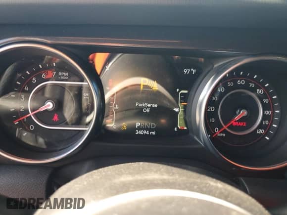 2022 Jeep Wrangler Unlimited Rubicon 392 с VIN 1C4JJXSJ8NW102697, выставлен на аукционе Copart как лот 67171155 с пробегом 34 094 миль миль и Списание • Salvage title. История ставок и продаж доступна на DreamBid. Изображение 9.