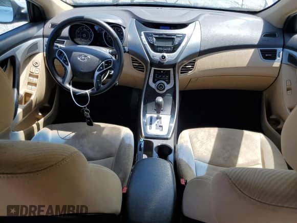 2012 Hyundai Elantra Limited with VIN KMHDH4AE0CU353200, listed as a Copart auction lot 67324825 with 281,225 mi miles and Clean title. Bid and sale history available at DreamBid. Image 8.