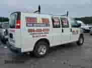 2020 Chevrolet Express Cargo with VIN 1GCWGAFG2L1263265, listed as a Copart auction lot 68160305 with 56,976 mi miles and Salvage title. Bid and sale history available at DreamBid. Image 3.