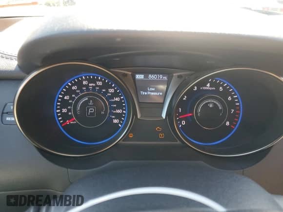 2013 Hyundai Genesis Coupe Track with VIN KMHHU6KJ9DU107140, listed as a Copart auction lot 50452515 with 86,019 mi miles and Salvage title. Bid and sale history available at DreamBid. Image 9.