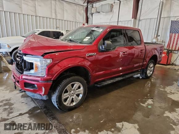 2018 Ford F-150 XL с VIN 1FTEW1EG5JFA65781, выставлен на аукционе Copart как лот 80350885 с пробегом 61 507 миль миль и Чистый • Clean title. История ставок и продаж доступна на DreamBid. Изображение 1.