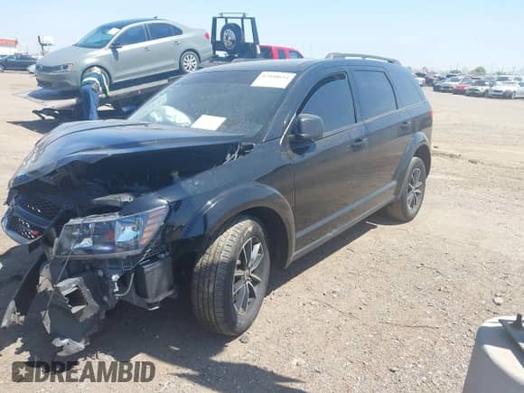 2018 Dodge Journey SE with VIN 3C4PDCAB4JT260667, listed as a IAAI auction lot 42448634 with 126,373 mi miles and . Bid and sale history available at DreamBid. Image 17.