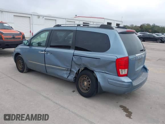 2007 Hyundai Entourage GLS с VIN KNDMC233976027957, выставлен на аукционе IAAI как лот 41560350 с пробегом 188 483 миль миль и . История ставок и продаж доступна на DreamBid. Изображение 3.