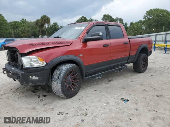 2010 Dodge 2500 ST with VIN 3D7TT2CT8AG162595, listed as a Copart auction lot 50502995 with 135,906 mi miles and Salvage title. Bid and sale history available at DreamBid. Image 1.