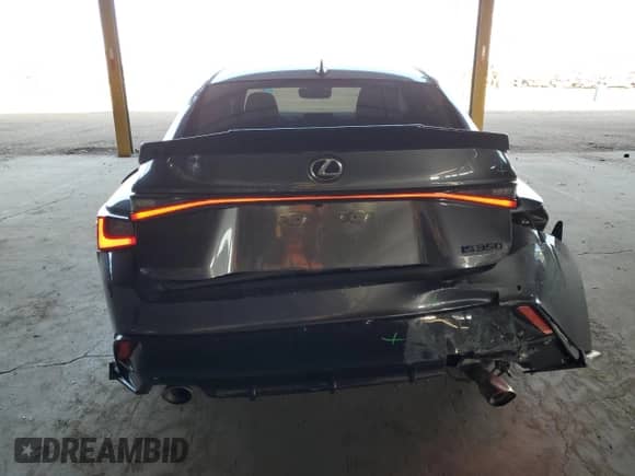 2024 Lexus IS 350 F Sport z VIN JTHGZ1B28R5077707, wystawiony jako Copart lot #84012715 z przebiegiem 23 851 mil mil oraz Szkoda całkowita • Salvage title. Historia ofert i sprzedaży dostępna na DreamBid. Obrazek 6.