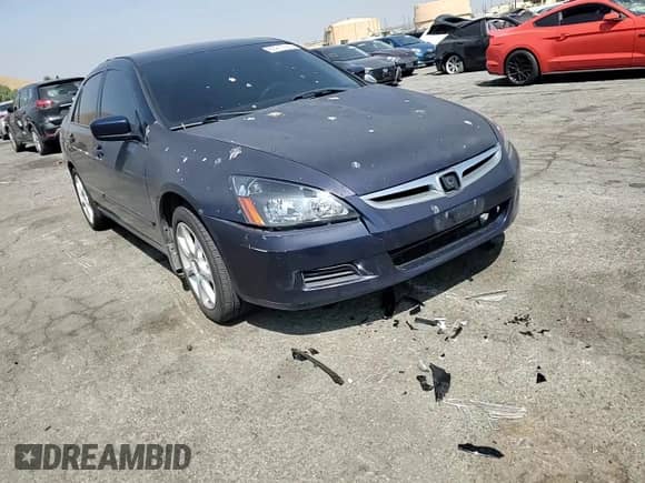 2006 Honda Accord LX with VIN 1HGCM55446A181344, listed as a Copart auction lot 60917765 with 154,099 mi miles and Salvage title. Bid and sale history available at DreamBid. Image 14.