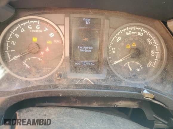 2016 Toyota Tacoma SR with VIN 5TFCZ5AN7GX028275, listed as a Copart auction lot 86123455 with 107,917 mi miles and Salvage title. Bid and sale history available at DreamBid. Image 9.