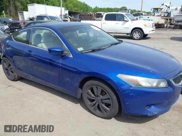 2008 Honda Accord LX-S with VIN 1HGCS12348A021235, listed as a IAAI auction lot 42331687 with 215,595 mi miles and . Bid and sale history available at DreamBid. Image 1.