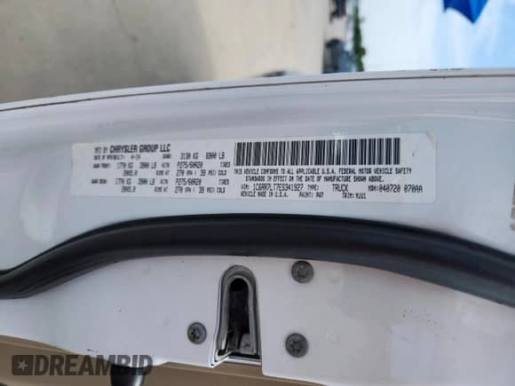 2014 Ram 1500 Big Horn z VIN 1C6RR7LT7ES341927, wystawiony jako Copart lot #70185535 z przebiegiem 163 667 mil mil oraz Czysty tytuł • Clean title. Historia ofert i sprzedaży dostępna na DreamBid. Obrazek 12.