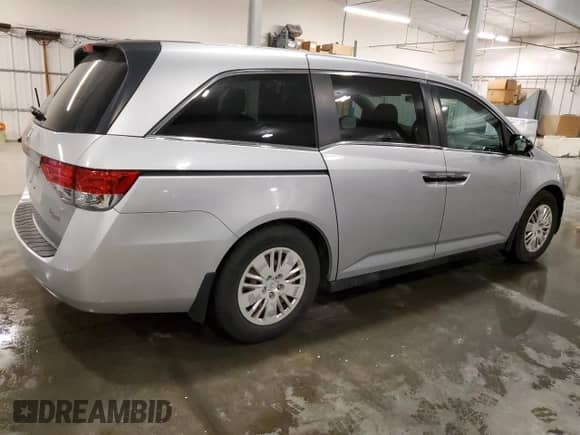 2014 Honda Odyssey LX z VIN 5FNRL5H21EB007064, wystawiony jako Copart lot #69064535 z przebiegiem 26 457 mil mil oraz Szkoda całkowita • Salvage title. Historia ofert i sprzedaży dostępna na DreamBid. Obrazek 3.
