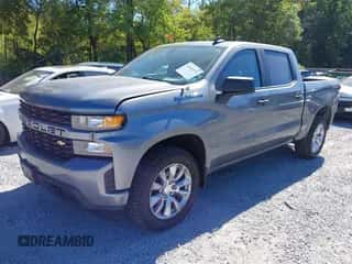 2020 Chevrolet Silverado 1500 Custom z VIN 1GCPYBEH8LZ250359, wystawiony jako IAAI lot #43265931 z przebiegiem 90 258 mil mil oraz . Historia ofert i sprzedaży dostępna na DreamBid. Obrazek 2.