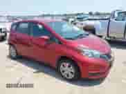 2019 Nissan Note SV z VIN 3N1CE2CPXKL366897, wystawiony jako IAAI lot #42892585 z przebiegiem 68 307 mil mil oraz . Historia ofert i sprzedaży dostępna na DreamBid. Obrazek 1.