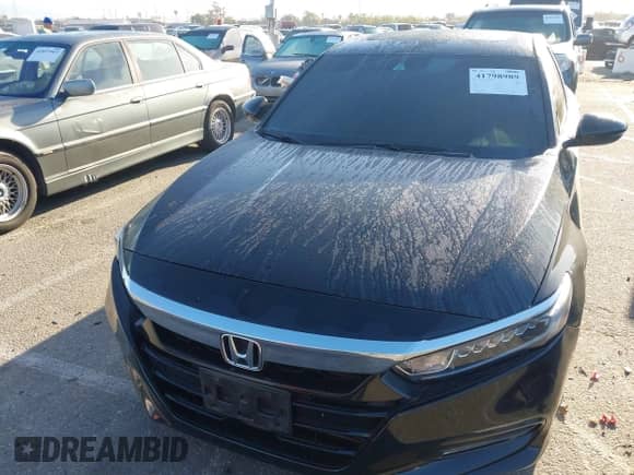 2018 Honda Accord EX-L with VIN 1HGCV2F63JA002408, listed as a IAAI auction lot 41798989 with 66,471 mi miles and . Bid and sale history available at DreamBid. Image 12.