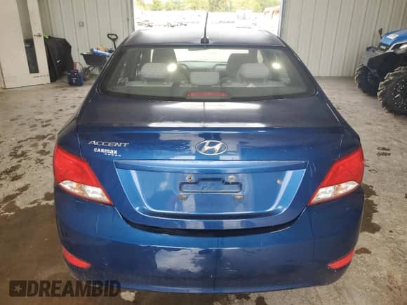 2016 Hyundai Accent SE with VIN KMHCT4AE7GU031377, listed as a Copart auction lot 85330675 with 153,963 mi miles and Clean title. Bid and sale history available at DreamBid. Image 6.