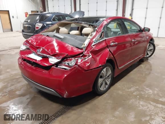 2015 Hyundai Sonata Limited z VIN KMHEC4A44FA120064, wystawiony jako IAAI lot #43340698 z przebiegiem Nie podano mil oraz . Historia ofert i sprzedaży dostępna na DreamBid. Obrazek 4.