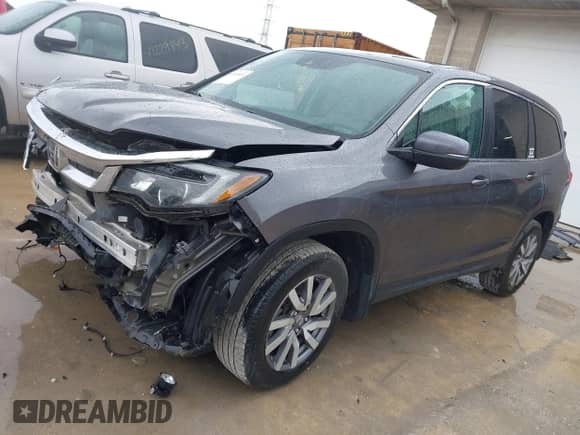 2021 Honda Pilot EX-L с VIN 5FNYF6H58MB030939, выставлен на аукционе IAAI как лот 42355934 с пробегом 78 698 миль миль и . История ставок и продаж доступна на DreamBid. Изображение 2.