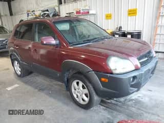 2005 Hyundai Tucson GLS with VIN KM8JN12DX5U086196, listed as a IAAI auction lot 43315845 with 120,183 mi miles and . Bid and sale history available at DreamBid. Image 1.