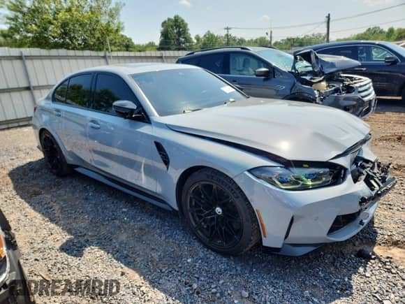 2023 BMW M3 Competition xDrive z VIN WBS43AY09PFN85521, wystawiony jako Copart lot #62734685 z przebiegiem 25 968 mil mil oraz Szkoda całkowita • Salvage title. Historia ofert i sprzedaży dostępna na DreamBid. Obrazek 4.