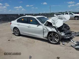 2017 BMW 3 Series 330i with VIN WBA8B9G37HNU54775, listed as a IAAI auction lot 42612913 with Not provided miles and . Bid and sale history available at DreamBid. Image 1.