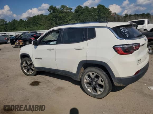 2021 Jeep Compass Limited with VIN 3C4NJDCB8MT565354, listed as a Copart auction lot 71197255 with 89,500 mi miles and Salvage title. Bid and sale history available at DreamBid. Image 2.