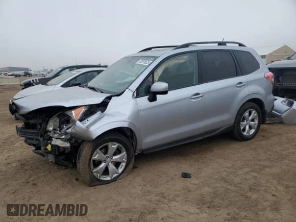 2015 Subaru Forester Premium с VIN JF2SJAFC0FH403291, выставлен на аукционе Copart как лот 70573625 с пробегом 94 291 миль миль и Списание • Salvage title. История ставок и продаж доступна на DreamBid. Изображение 1.
